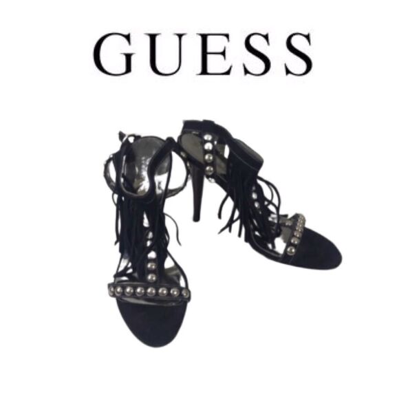 Guess Shoes - Guess Black Gorgeous Sandals. Sz 6M
